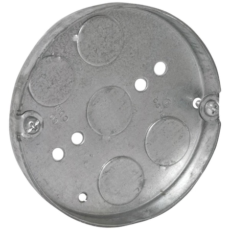 Southwire Electrical Box, 5.5 cu in, Ceiling Box Type, Steel, Round Shape 56111-UPC